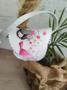 bolso bandolera para mu&ntilde;ecas de tela